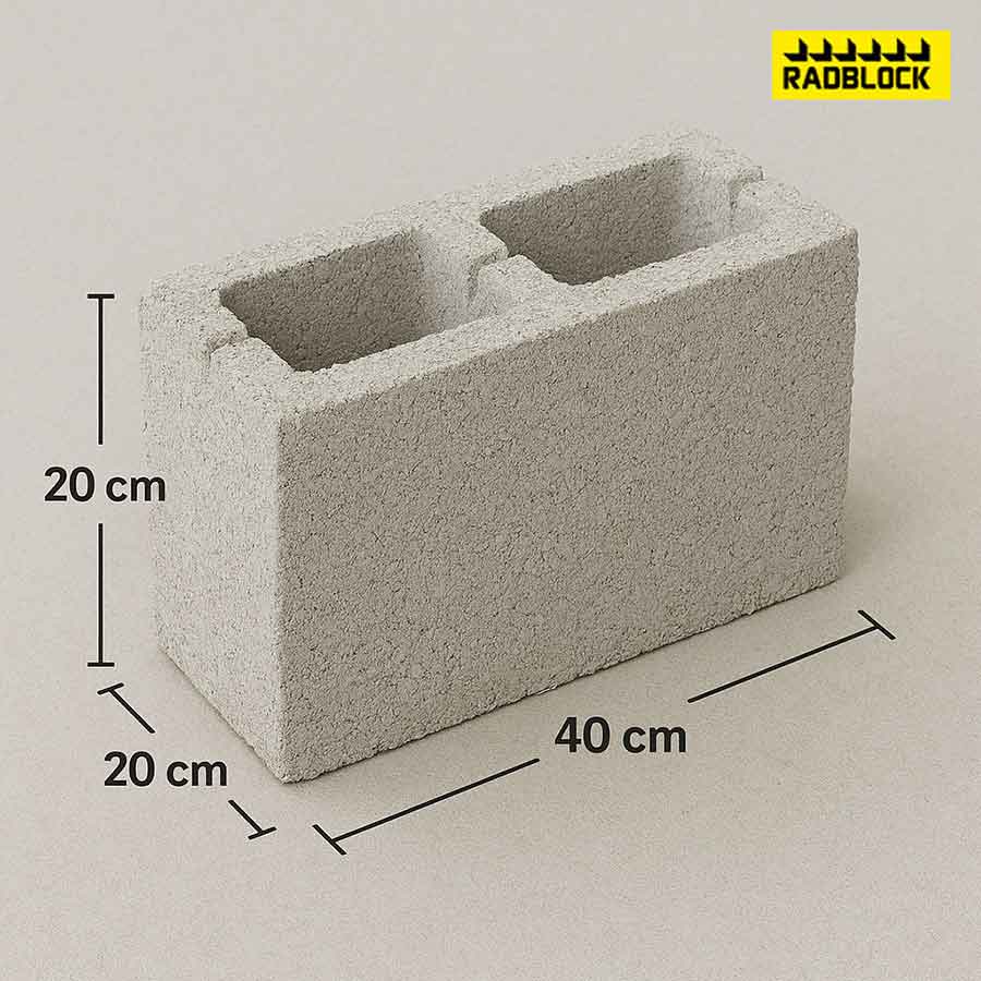 بلوک سیمانی 20 سبک